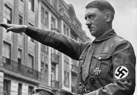 Hitler met hakenkruis